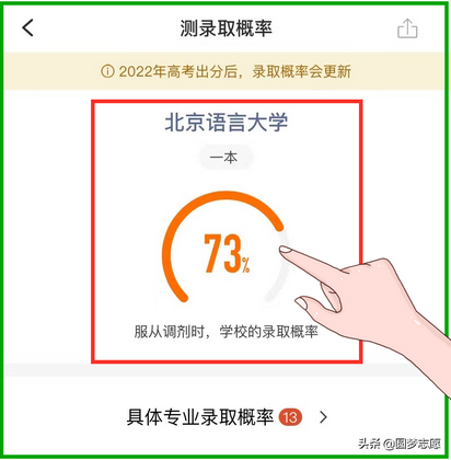 输入大学名字就可测一测你被录取的概率「靠谱软件推荐」,输入名字测你能考上哪所大学