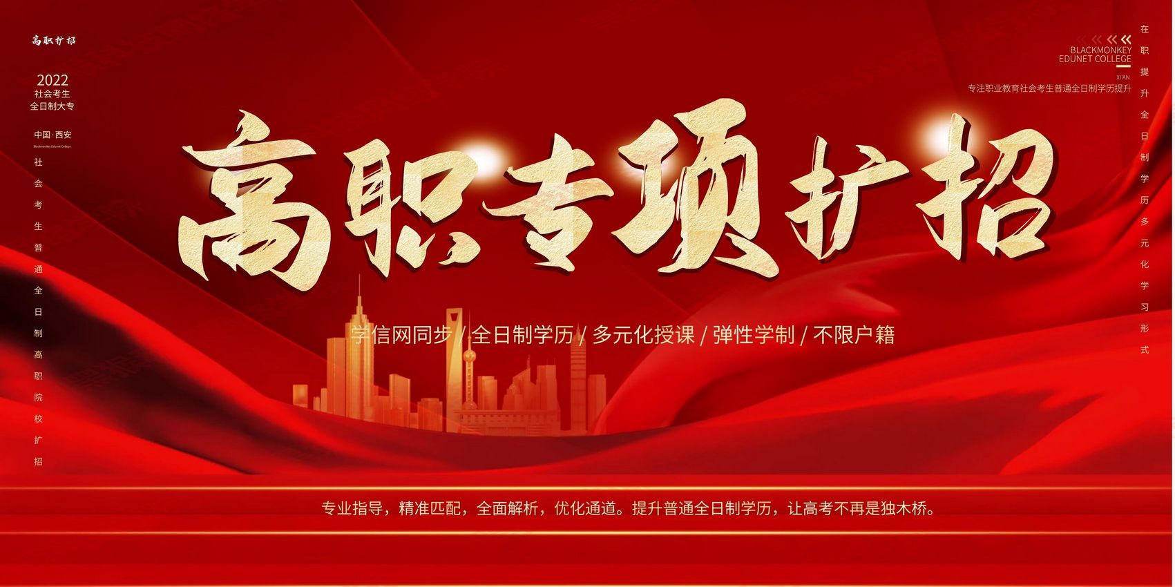 2022年针对社会考生开展的全日制大专报名条件是什么？,2022年全日制大专报名时间