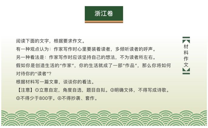 近5年高考作文题目大全你印象最深刻的是哪篇？,历届高考作文题目及范文10篇