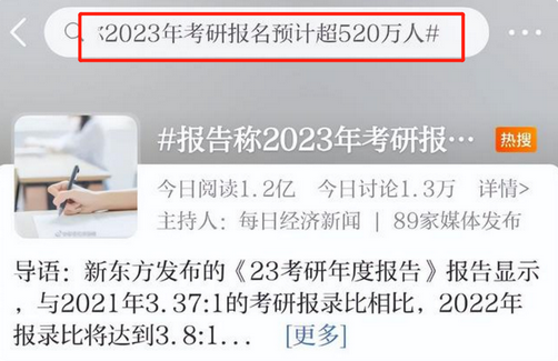 考研逐渐高考化2023年预测考研人数突破520万真的很卷,2023年考研人数预计