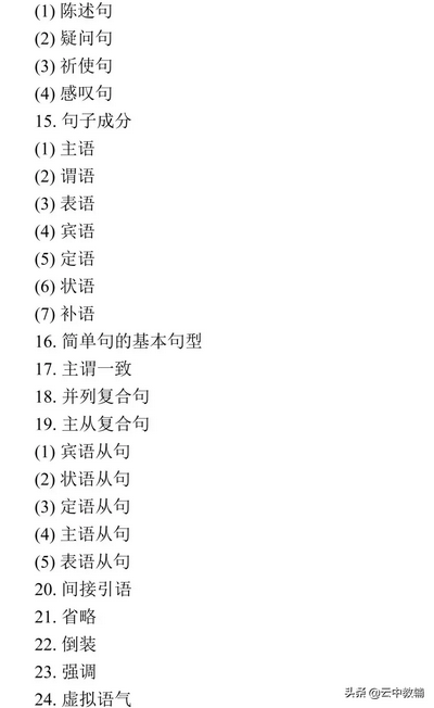 重磅2019年高考英语考试大纲,2019年全国高考英语学科考试大纲