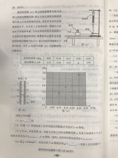 2018年高考理综试卷及答案,2018年高考理综真题试卷